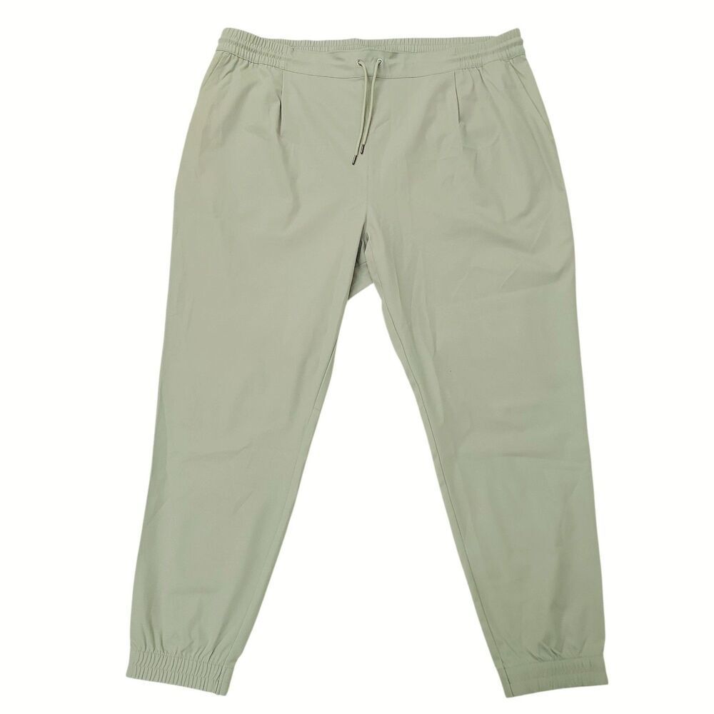 The North Face Joggers Pants Womens 3X Green Stretch Trail Hiking Outdoor